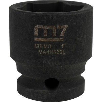 M7 Impact Socket 1/2in Dr. 1in