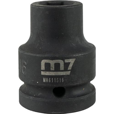 M7 Impact Socket 3/4in Dr. 9/16in