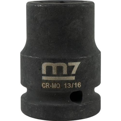 M7 Impact Socket 3/4in Dr. 13/16in