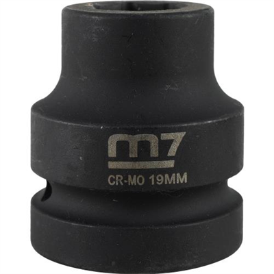 M7 Impact Socket 1in Dr. 19mm