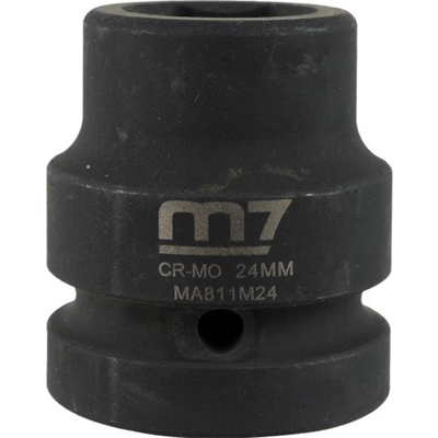 M7 Impact Socket 1in Dr. 24mm