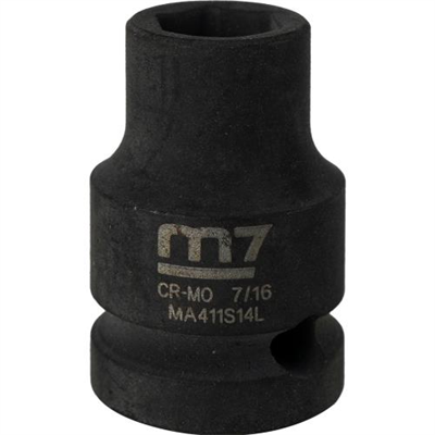 M7 Impact Socket 1/2in Dr. 7/16in