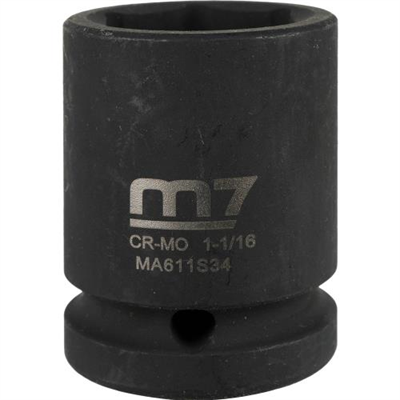 M7 Impact Socket 3/4in Dr. 1-1/16in