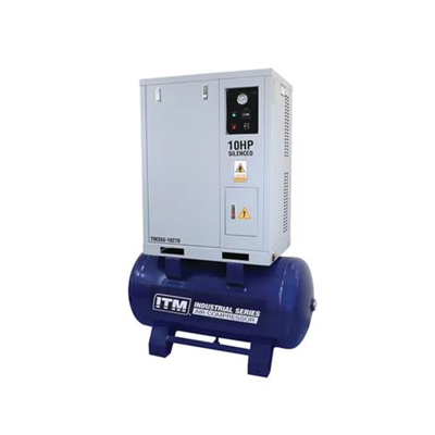 ITM Air Compressor, Silenced Cabinet 3 Phase, 10hp, 270L