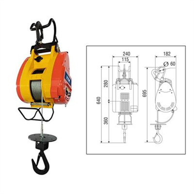ITM Electric Wire Hoist 300kg 30M Lift
