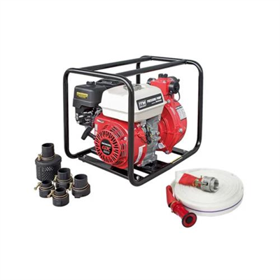 ITM Water Pressure Pump Kit GX200 Honda w/Fire Fighting Hose