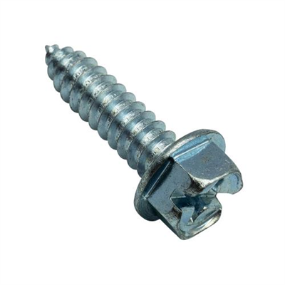 Champion 6G x 1in S/Tapping Screw Hex Head Phillips - 100pk
