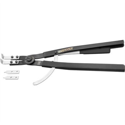 Teng 20in Straight/Bent Inner Ratcheting Circlip Plier