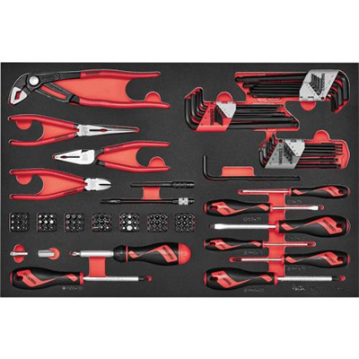 Teng 114pc Screwdriver Set Mixed FOAM4X4