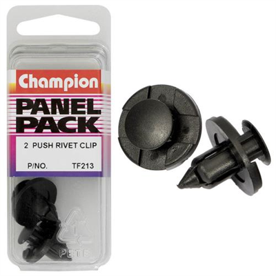 Champion Push Rivet 20mm(Head) 2pk