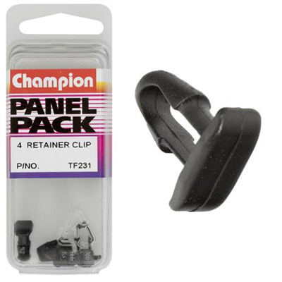 Champion Retainer Clip 14.5mm(L) 13x7mm(HD) 4pk
