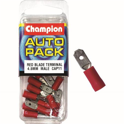 Red Blade Terminal-Male 4.8mm****