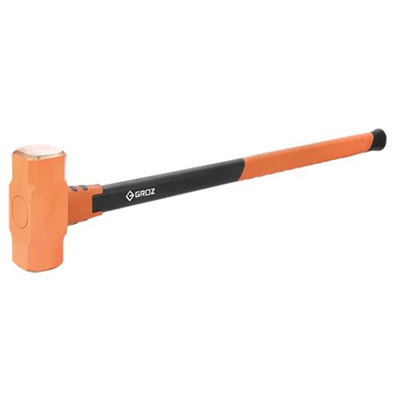 Groz Copper Head Sledge Hammer 2.7kg-Fibreglass Handle 900mm