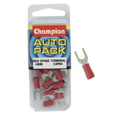 Red Spade Terminal-4mm****