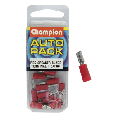 Red Speaker Blade Terminal-Female****