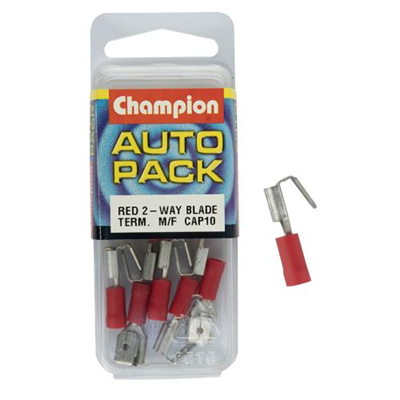 Red 2-Way Blade Term-Male Female****