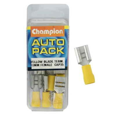 Yellow Blade Terminal-Female 10mm****