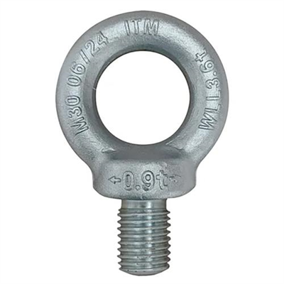 ITM Lifting Shoulder Eyebolt Din 580 - 12mm - 0.34T