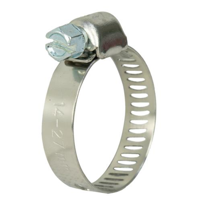 Global Clamps Micro Perf 14-27mm W2 SAE 010 (10pc)