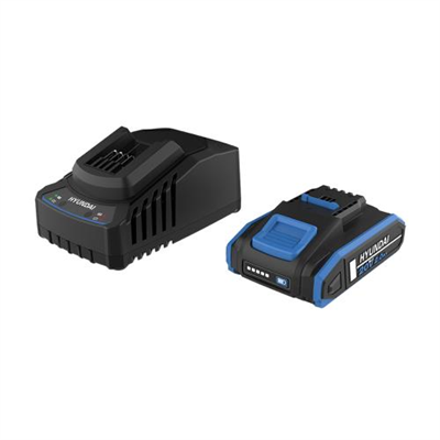 Hyundai 20V 2.0Ah Li-ion Battery & Charger Kit