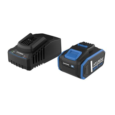 Hyundai 20V 4.0Ah Li-ion Battery & Fast Charger Kit