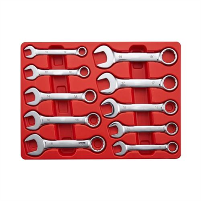 Rytool Metric 10 PC Stubby Spanner Set