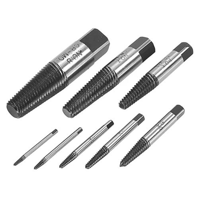 Rytool 8pc Spiral Screw Extractor Set