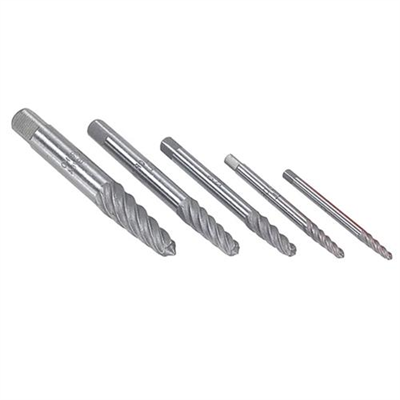 Rytool 5pc Spiral Screw Extractor Kit