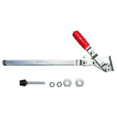 Toggle Clamp Vertical Flanged Base Straight Handle 180Kg Cap