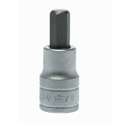 Teng 1/2in Hex Bit Socket Metric 11mm