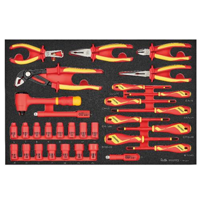 Teng 31pc Insulated socket and pliers set FOAM4X4