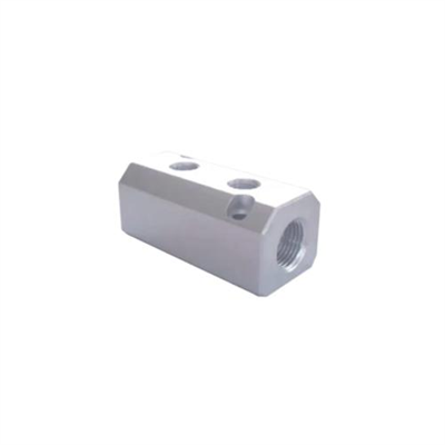 Manifold - Aluminium Body - 2 Outlets