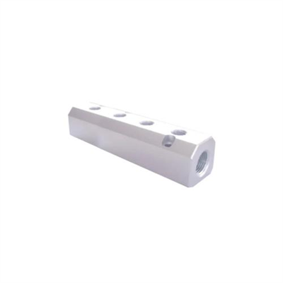 Manifold - Aluminium Body - 4 Outlets
